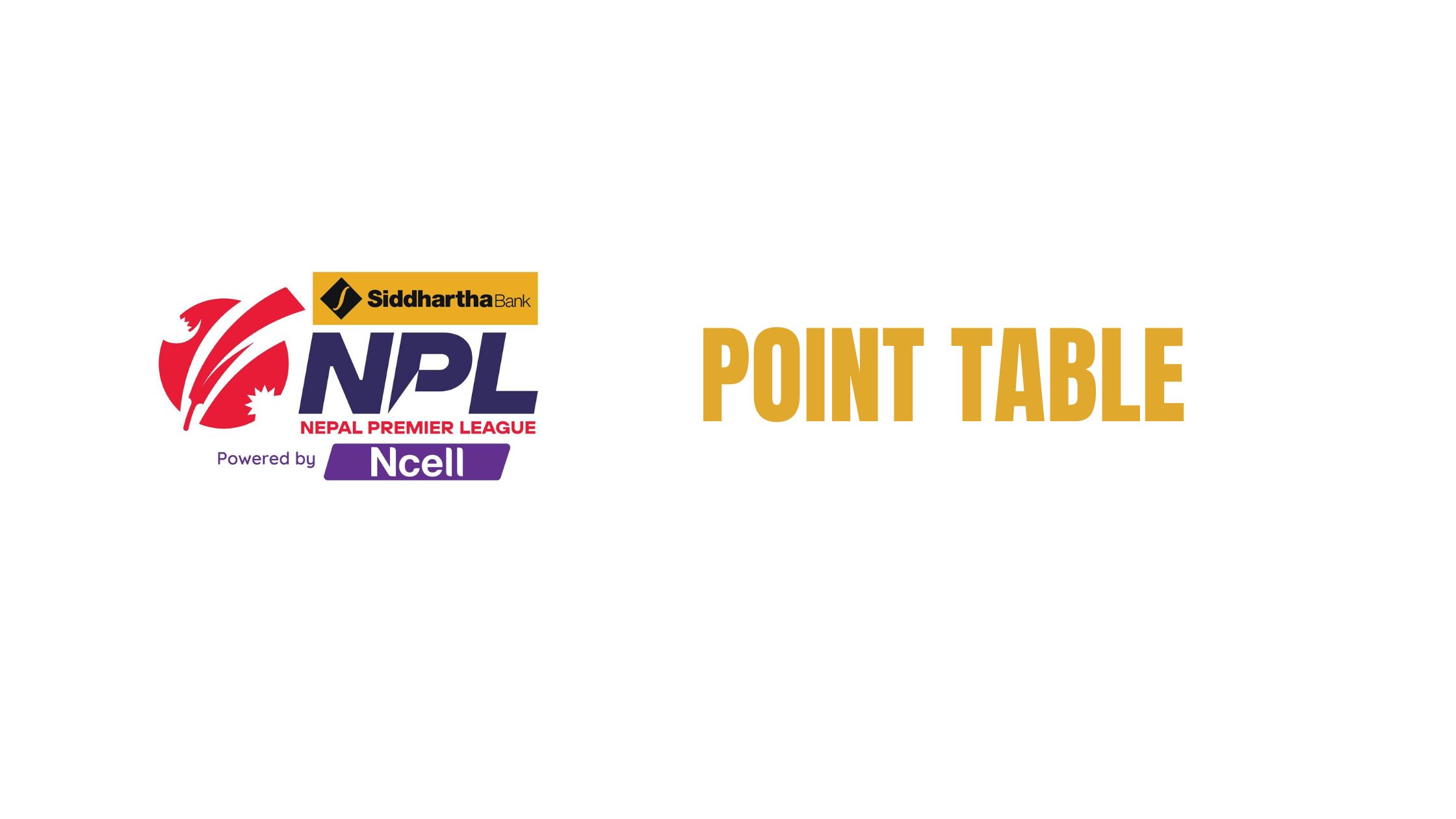 Nepal Premier League 2024 Point Table