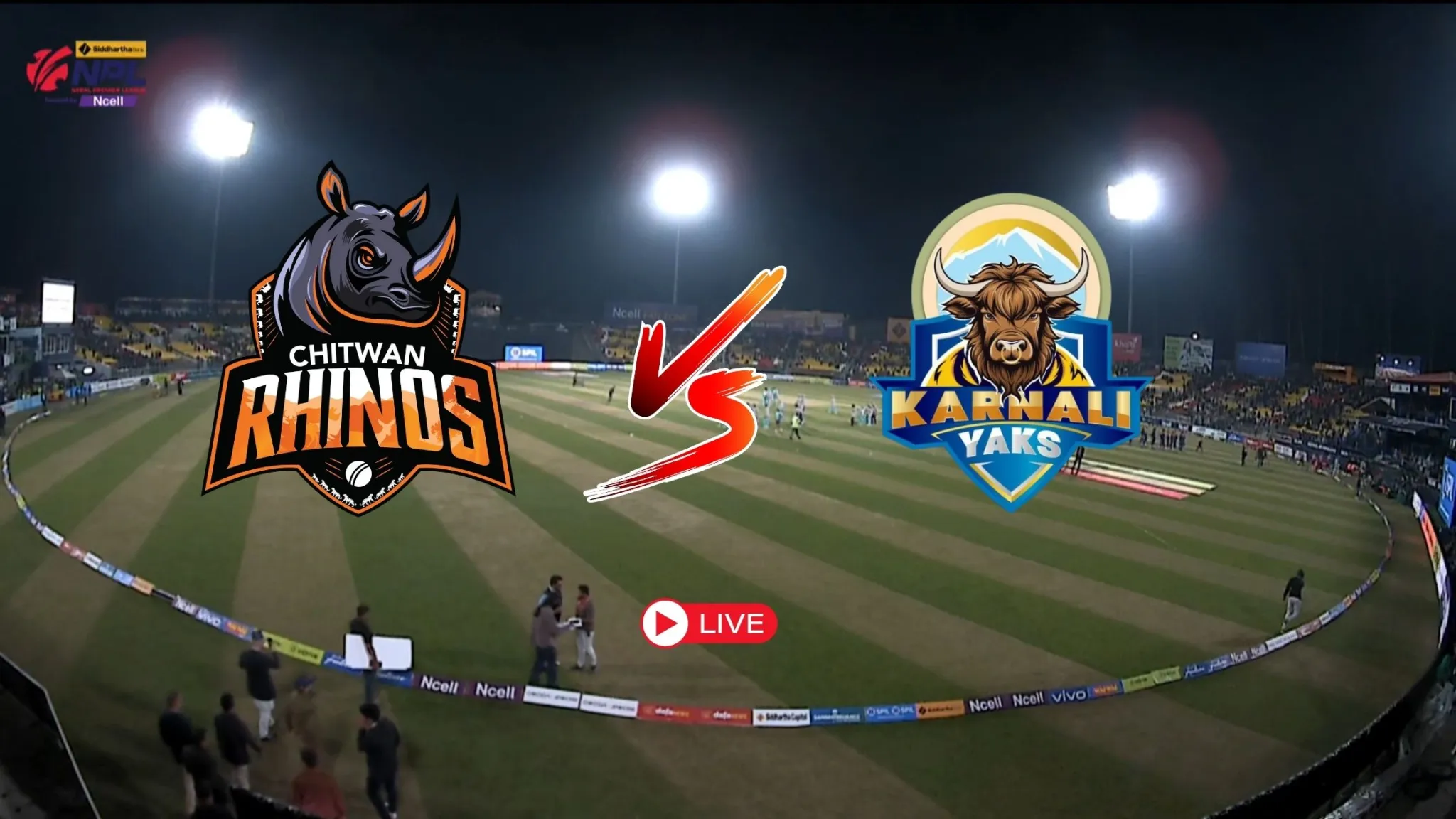 Chitwan Rhinos beat Karnali Yaks by five wickets