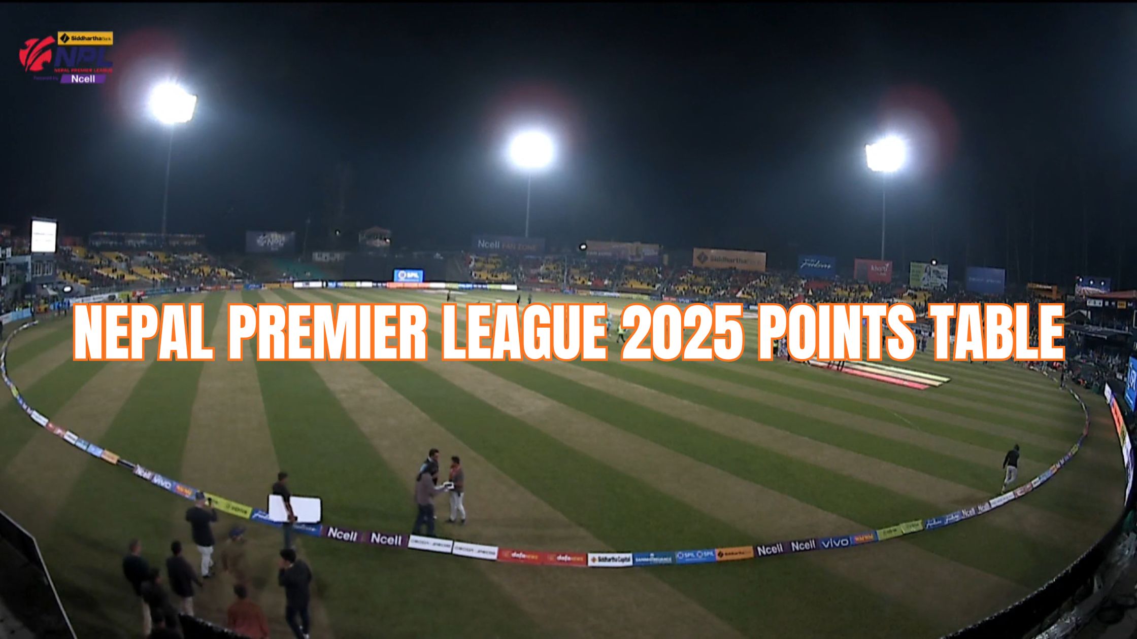 Nepal Premier League 2025 Points Table
