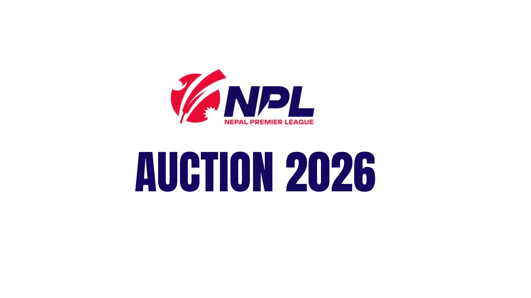 NPL 2026 Mini Auction - Sold Players